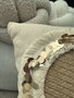 Aberto Design Funda de Cojín KET010 Beige 43 x 43 cm